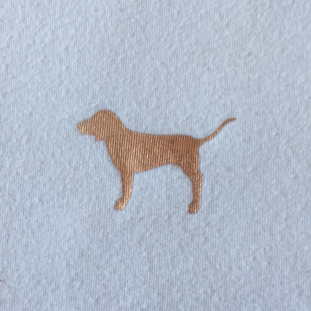 ✨SOLD✨♏️Victoria Secret PINK White Bling L/S - Picture 2 of 6